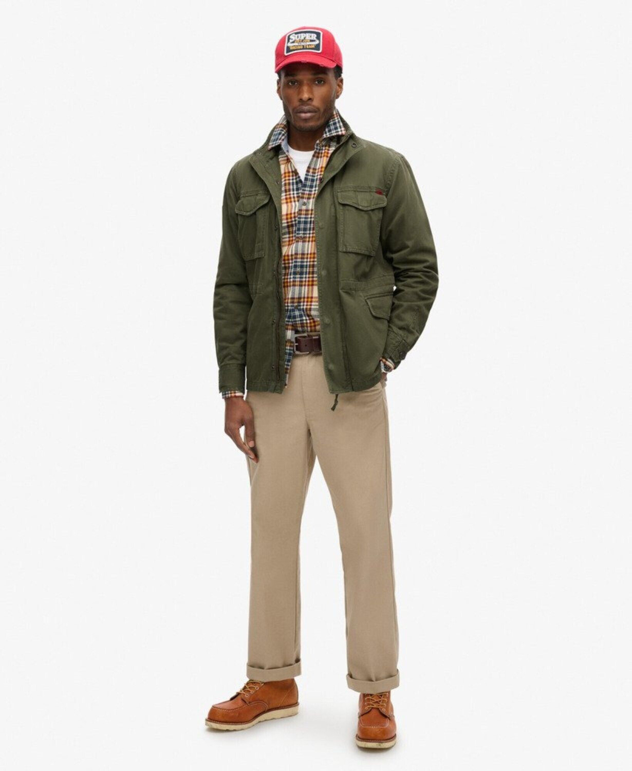Superdry rookie military jacket sandstone best sale