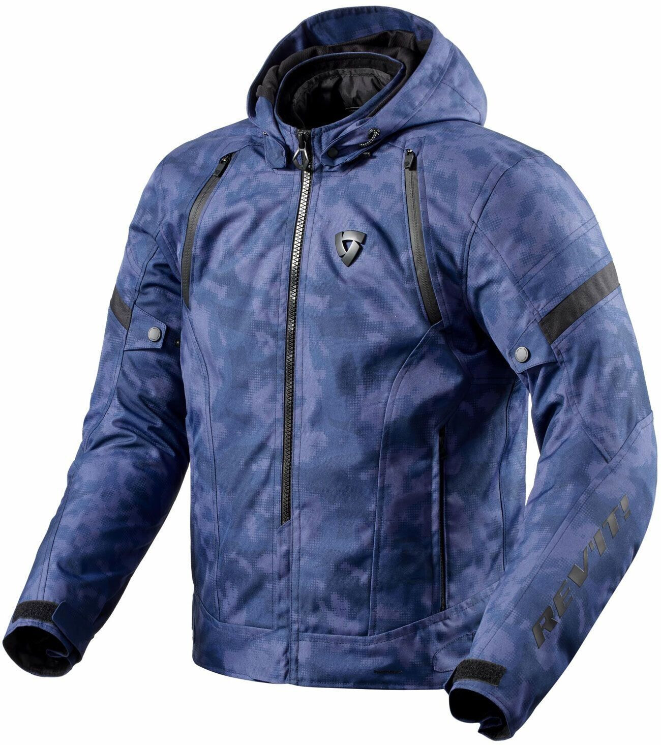 REV'IT! Blouson Flare 3 H2O bleu camouflage