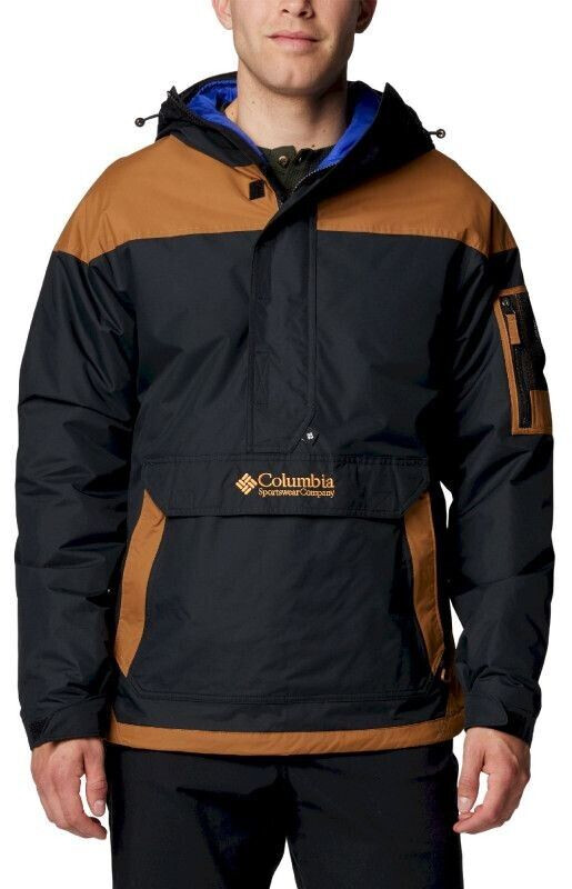 Columbia Challenger II Insulated Pullover black/camel brown
