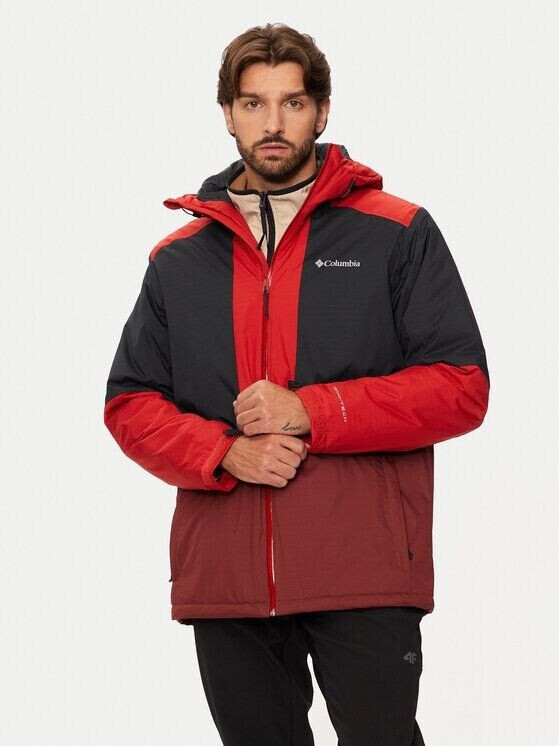 Columbia Point Park II Waterproof Insulated Jacket sail red/black/spice