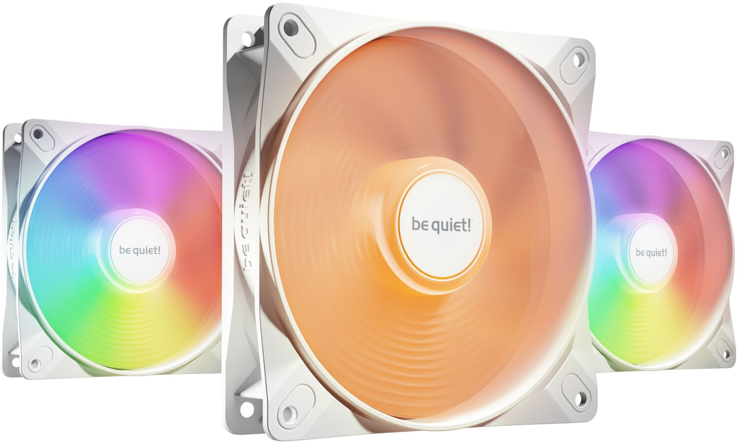 be quiet! Light Wings LX 120mm PWM high-speed 3-pack White