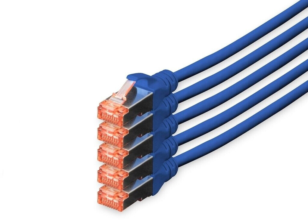 Digitus Professional Patch-Kabel 10,0m SFTP PiMF CAT 6 Blau (DK-1644-100-B-5)