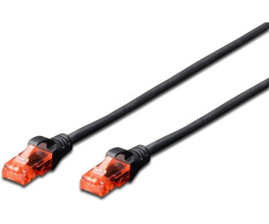 Digitus Professional Patch-Kabel 10,0m UTP CAT 6e Schwarz (DK-1617-100/BL)