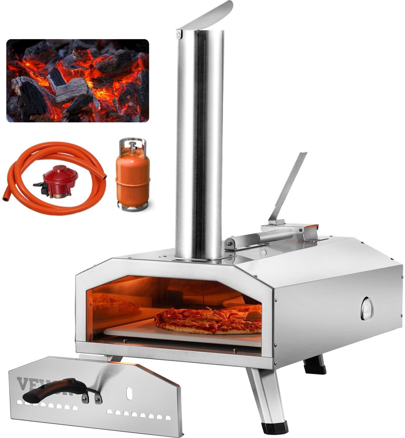 VEVOR Four à pizza d’extérieur 12 pouces