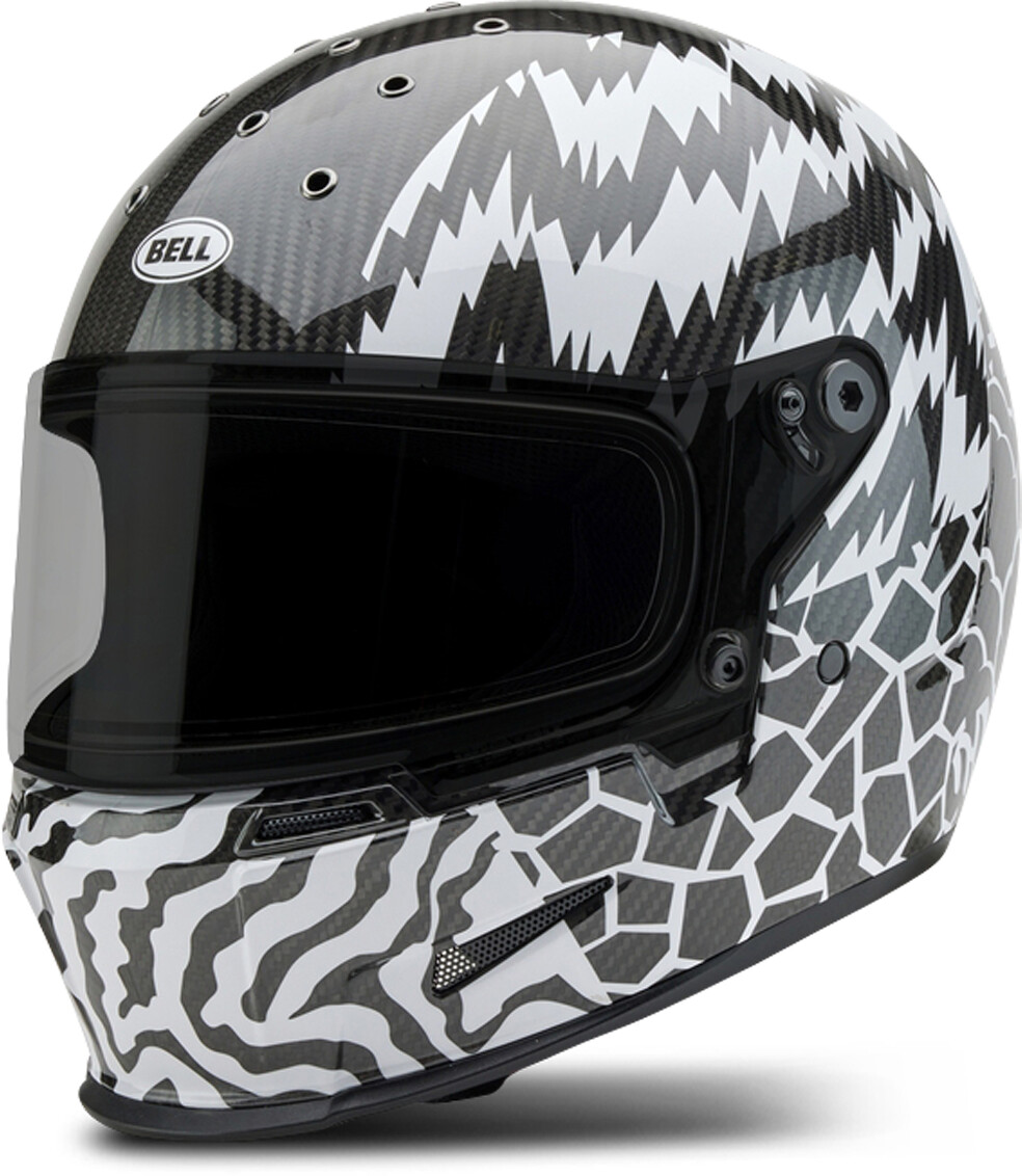 Bell Eliminator Carbon Black/White