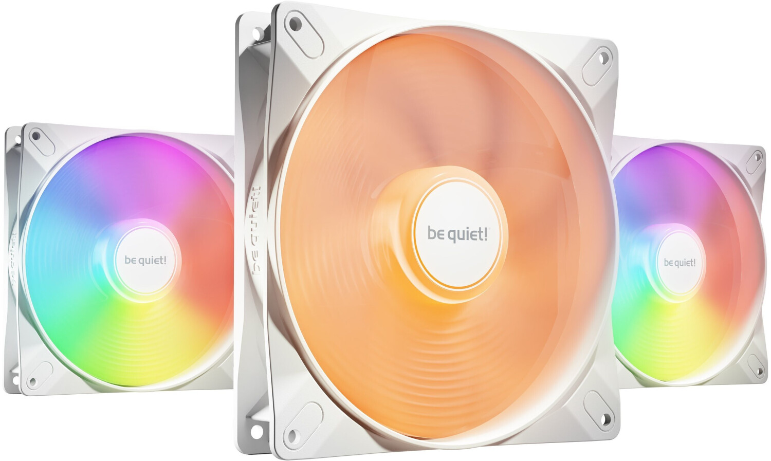 be quiet! Light Wings LX 140mm PWM high-speed 3-pack White