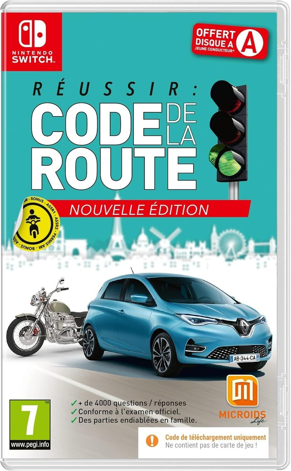 Bandai Réussir : Code de la route - Nouvelle Édition (Switch)