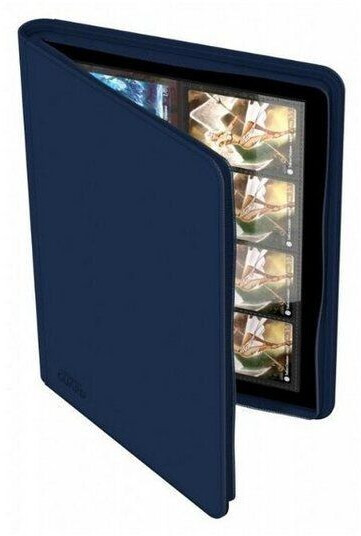 Ultimate Guard Zipfolio 320 16-Pocket Xenoskin Blue