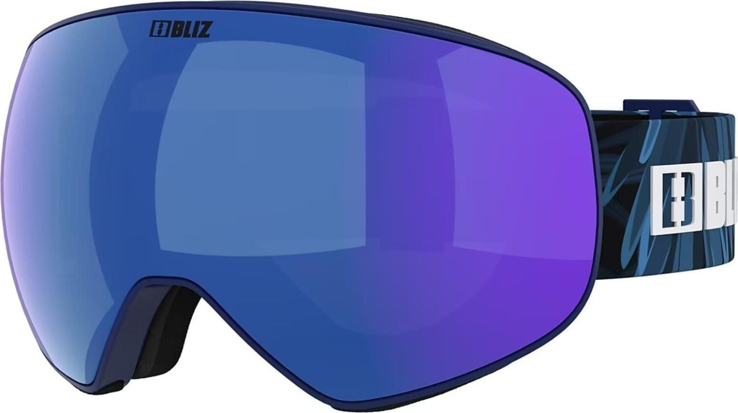 Bliz Eyewear Floz Ski Goggles (0ZG8003) brown blue/matte blue