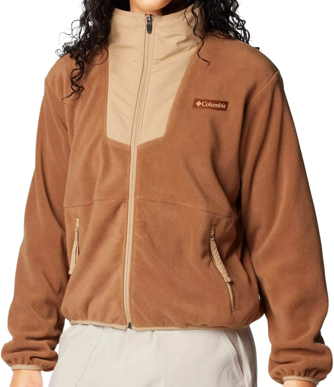 Columbia Sequoia Grove Full Zip Fleece W Jacket camel brown/canoe
