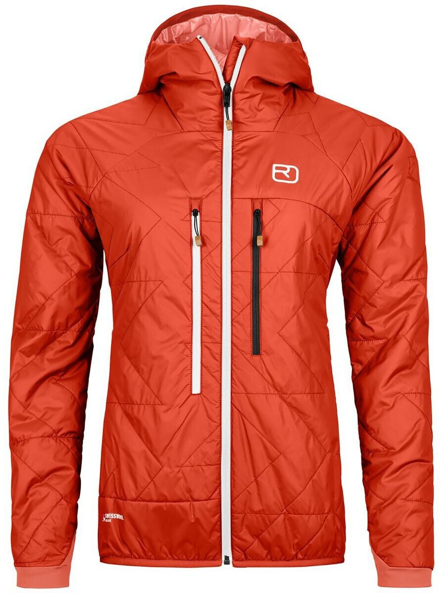 Ortovox Swisswool Piz Boè Jacket Women (61527) sunset orange
