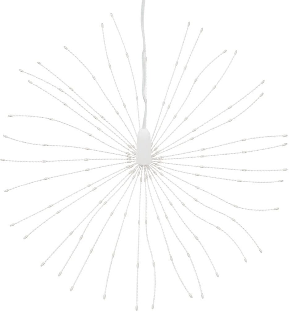 vidaXL Christmas lights fireworks 8 pieces 140 LEDs warm white 17cm