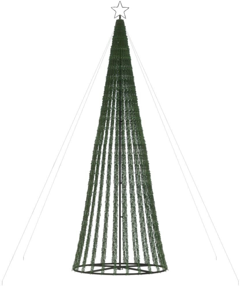 vidaXL Christmas tree Cone shape 688 LEDs multicolored 300 cm