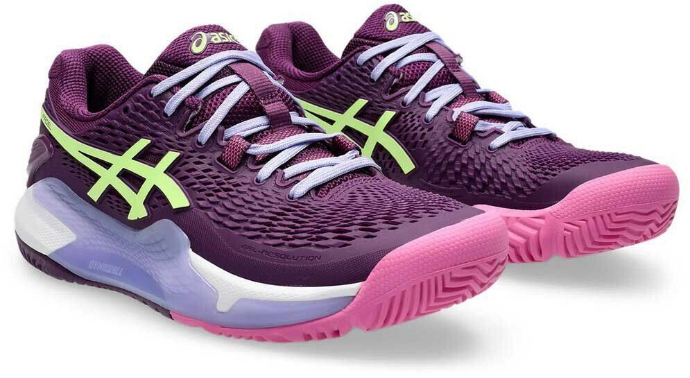 Asics Gel-Resolution 9 Women deep mauve/lime green ab 89,95 € |  Preisvergleich bei idealo.de