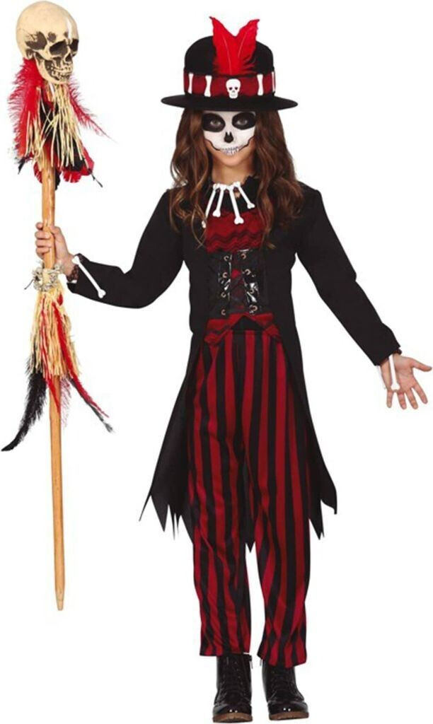 Fiestas Guirca Voodoo witch costume for girls