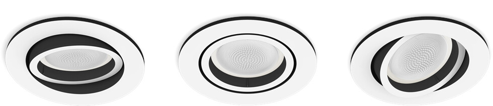 Philips Hue White Ambiance Milliskin White 3 Pack