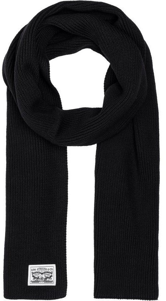 Levi's Back Patch Scarf (000JB) regular black