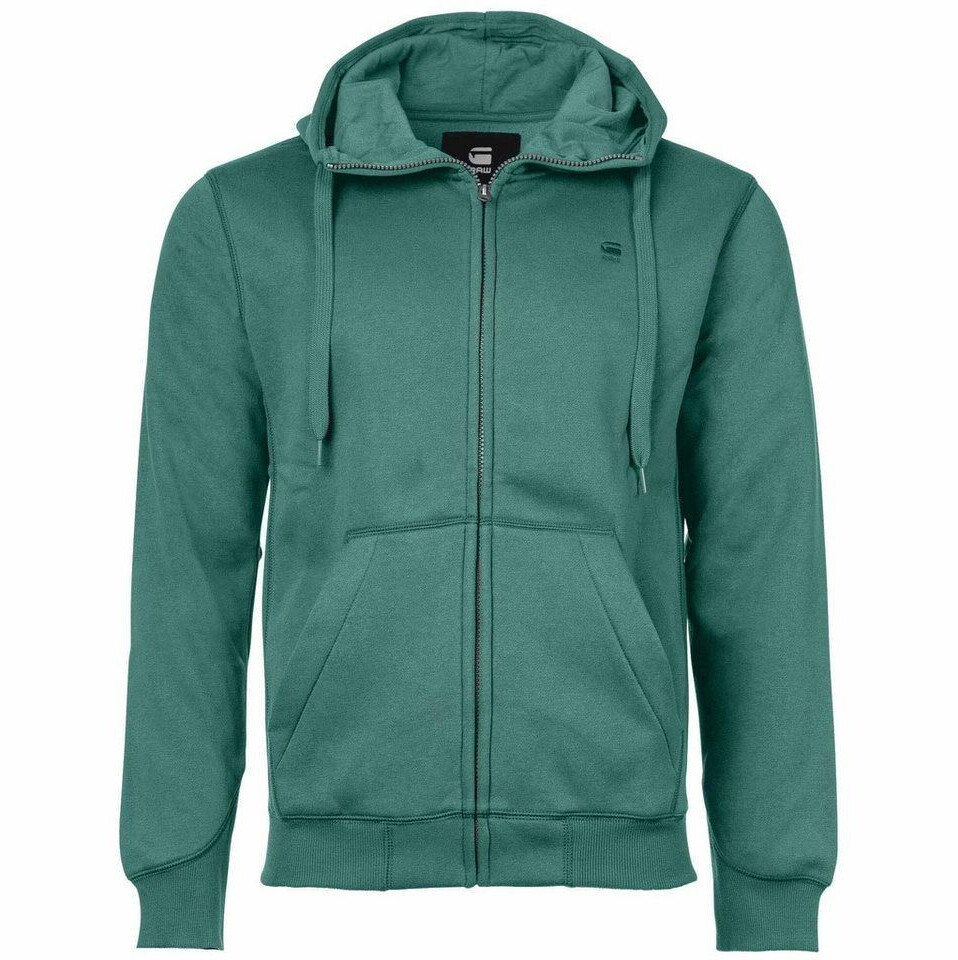 G-Star Premium Core Hooded Zip Sweatshirt blue spruce