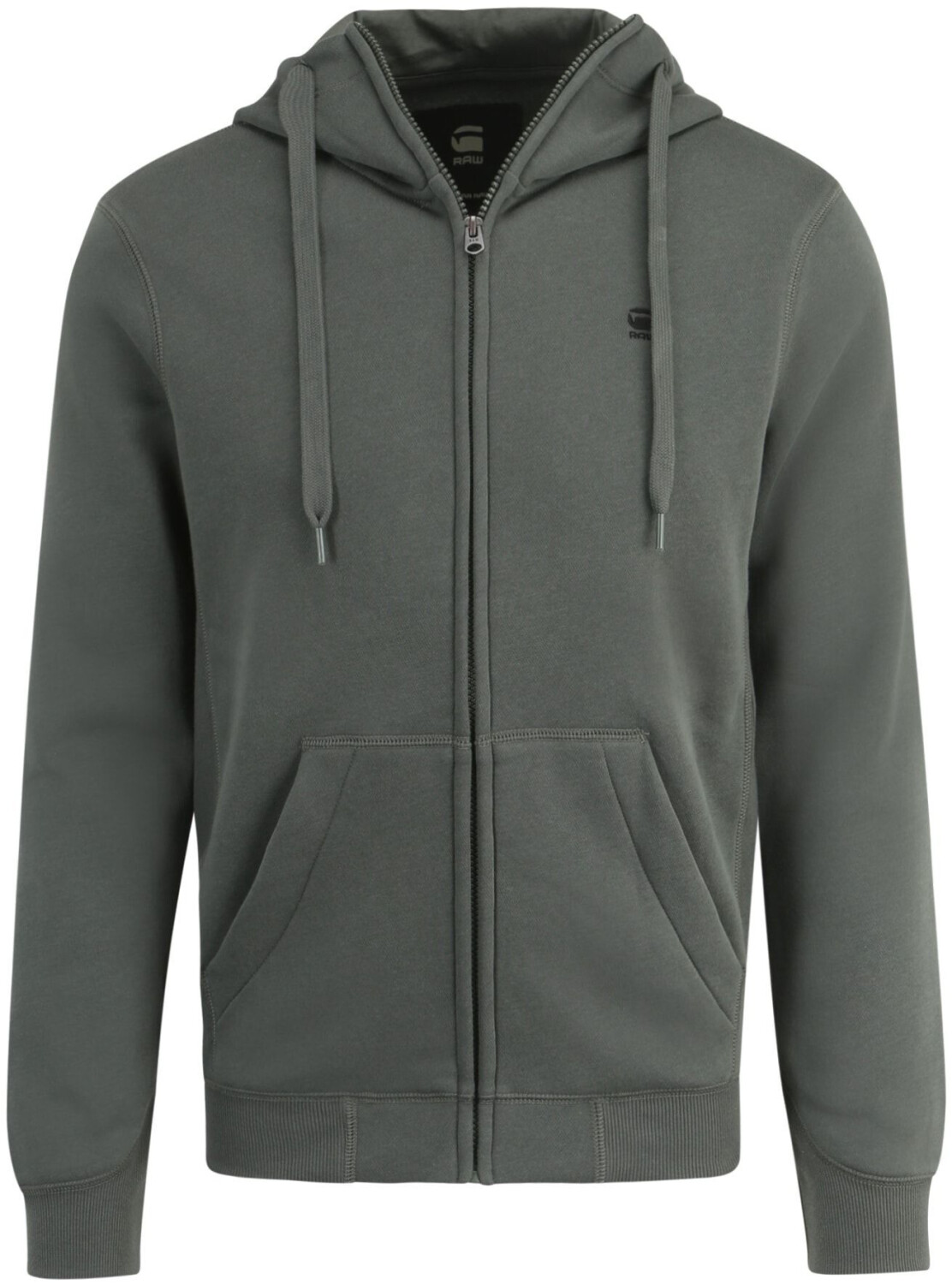 G-Star Premium Core Hooded Zip Sweatshirt graphite