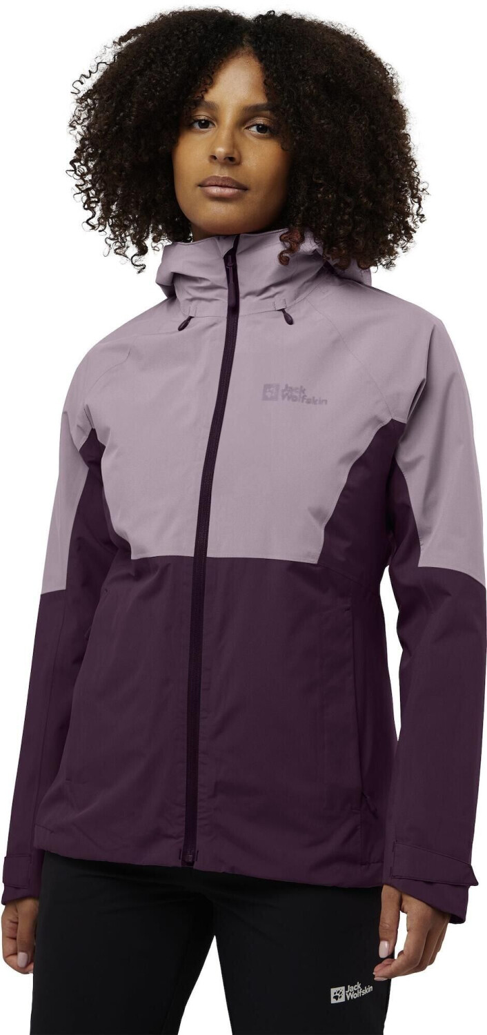 Jack Wolfskin Glaabach 3IN1 Jacket W (A61887)midnight plum