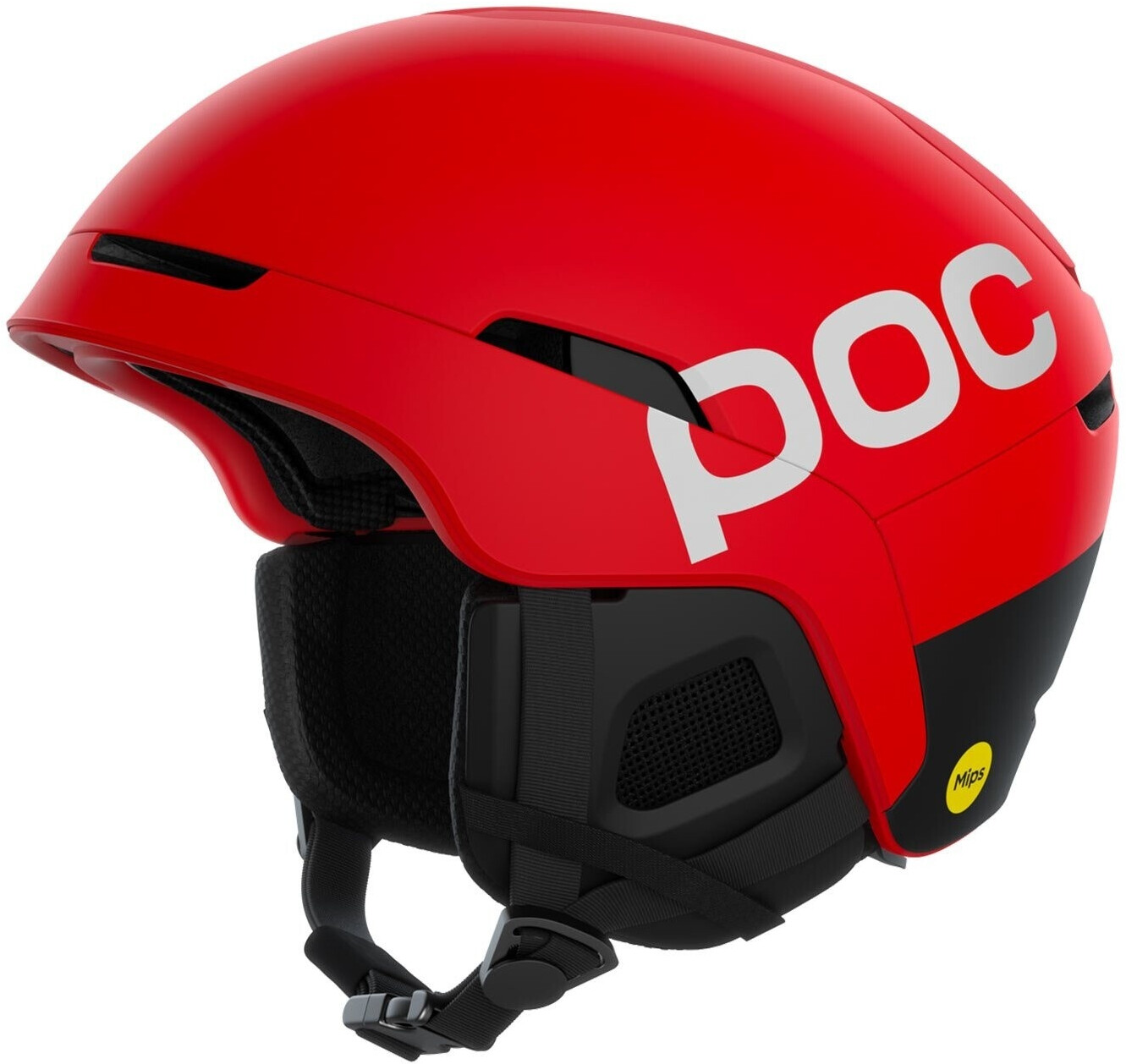 POC Obex BC Mips prismane red matt