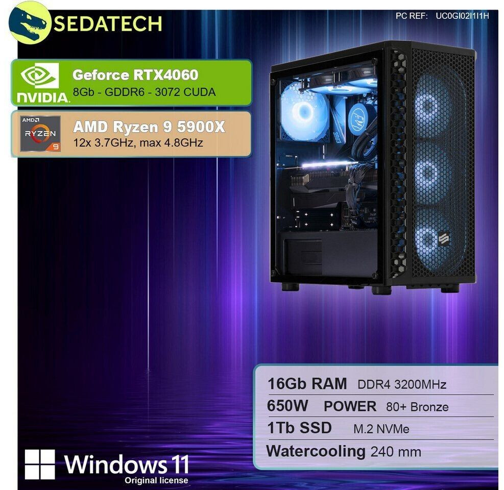 Sedatech Advanced Gaming PC (UC0GI02I1I1HF)
