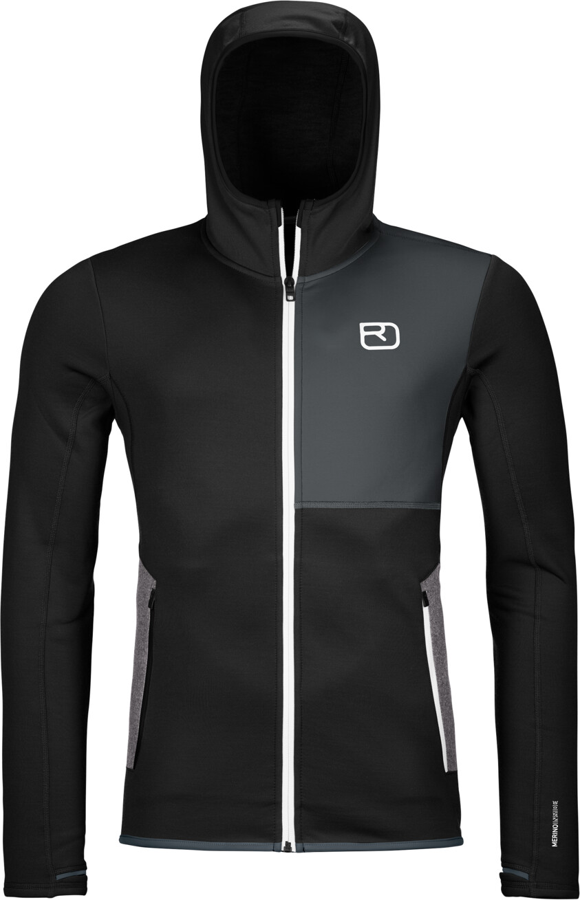 Ortovox Fleece Hoody (86986) black raven II