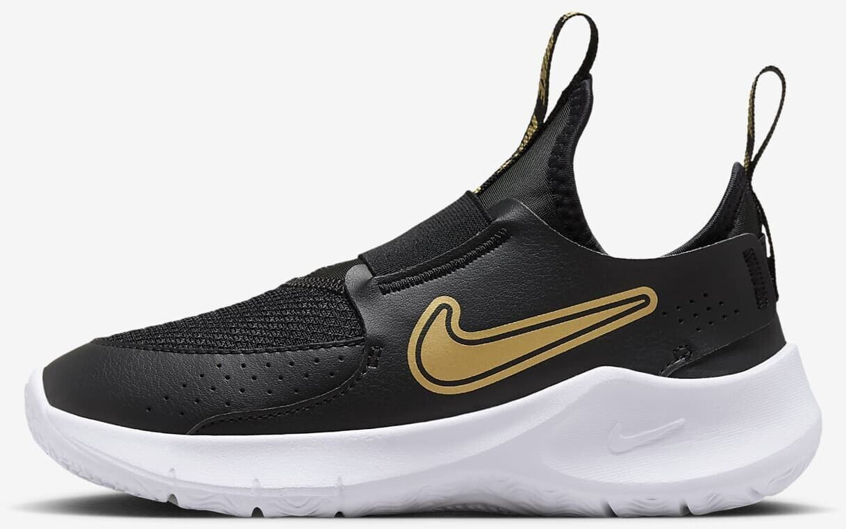Black and gold kids nike sales