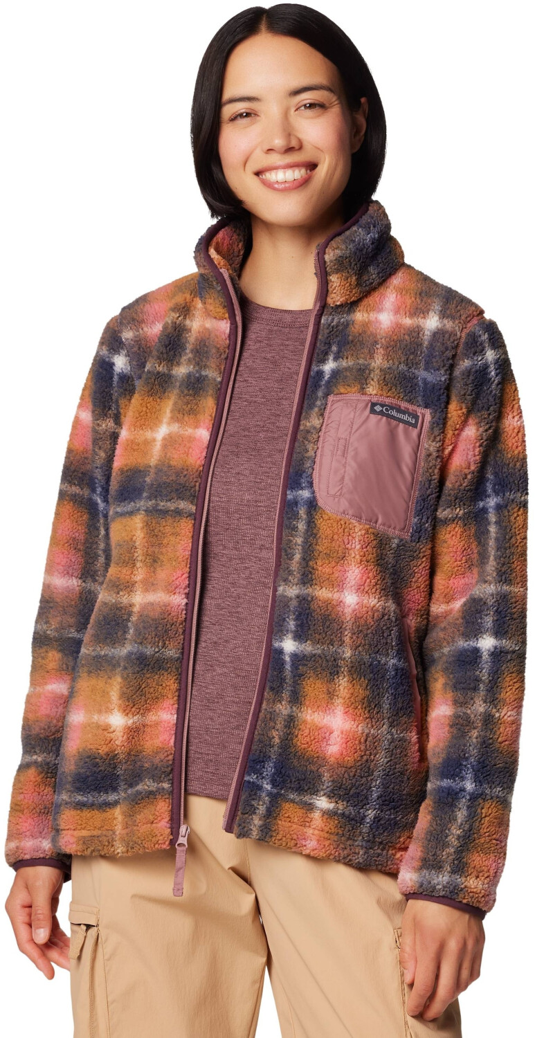 Columbia West Bend II Printed Sherpa Jacket fig omblur