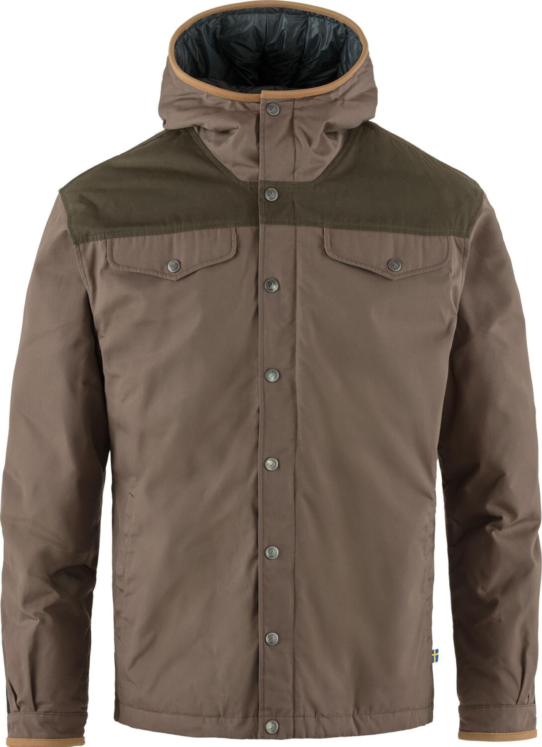 Fjällräven Greenland No. 1 Down Jacket Men suede brown-dark olive