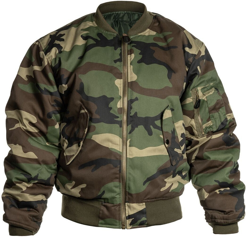 Mil Tec MA1 Bomber Jacket (104010) woodland