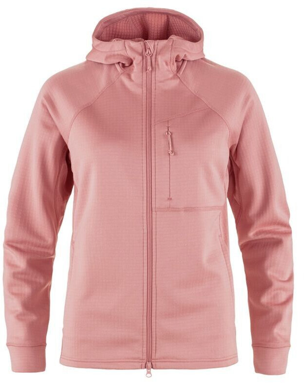 Fjällräven Abisko Grid Fleece Hoodie W (14600184) dusty rose