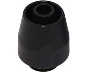 Alphacool HF Anschraubtülle TPV - 12,7/7,6mm Gerade - Black Verbindung schwarz