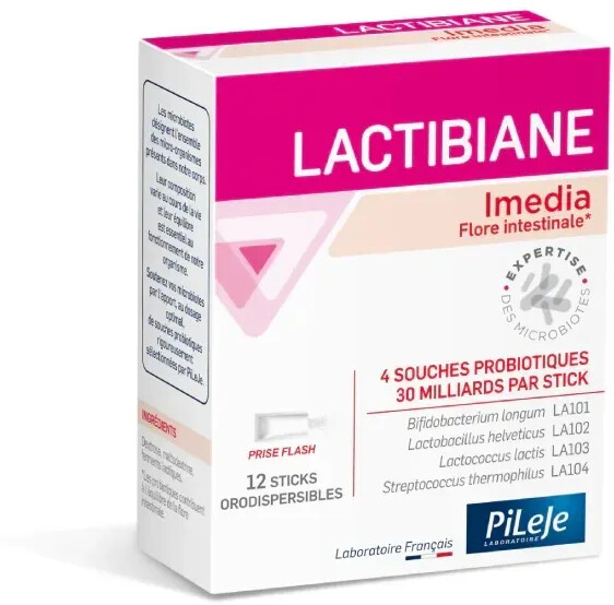 PiLeJe Lactibiane Imedia (12 sticks)