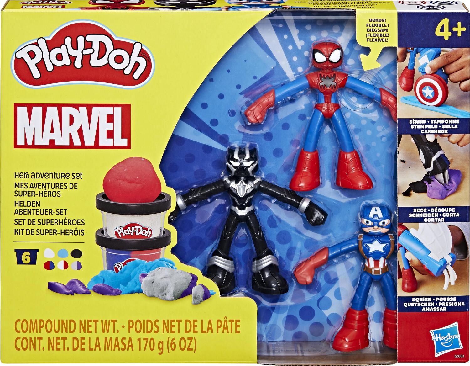 Play-Doh Mes aventures super-héros Marvel