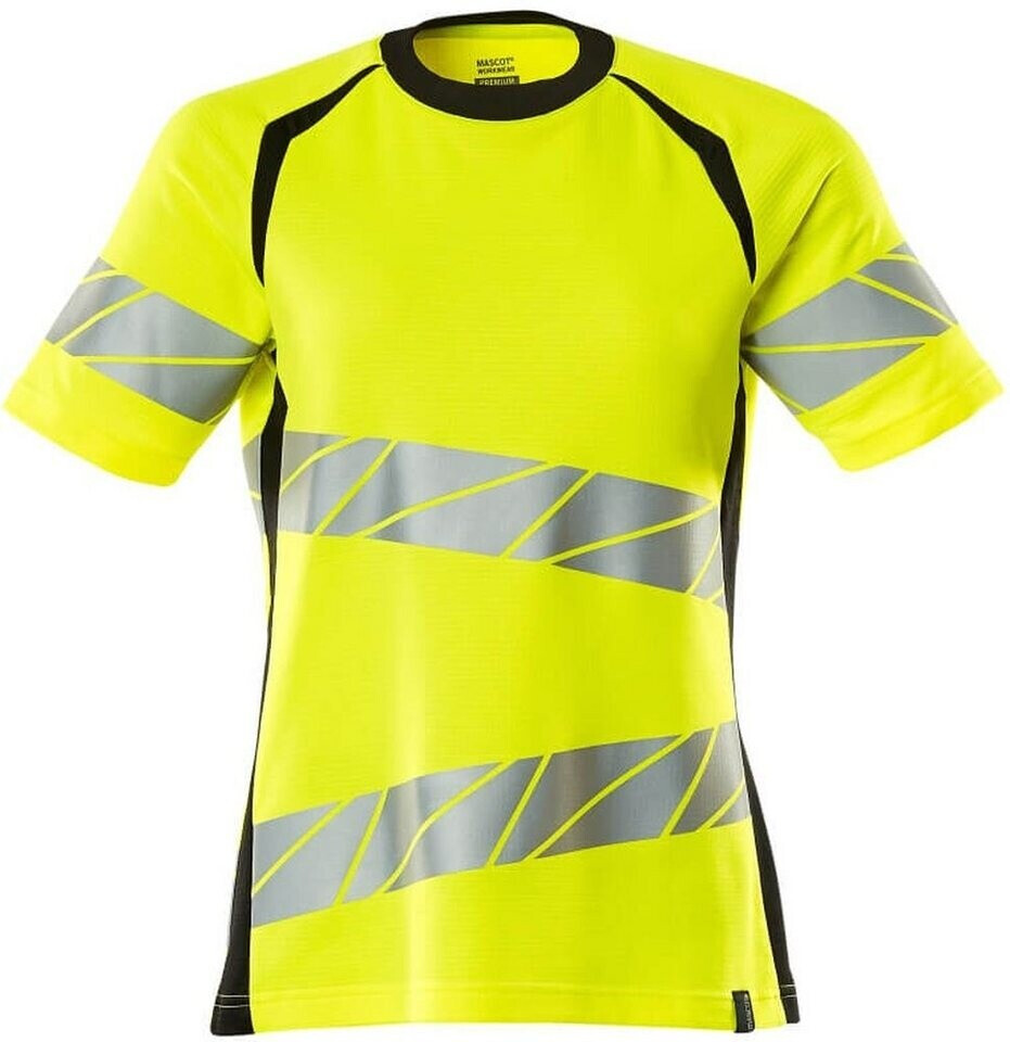 Mascot Workwear Damen Warning protection T-Shirt ACCELERATE SAFE UV-Protection yellow/black
