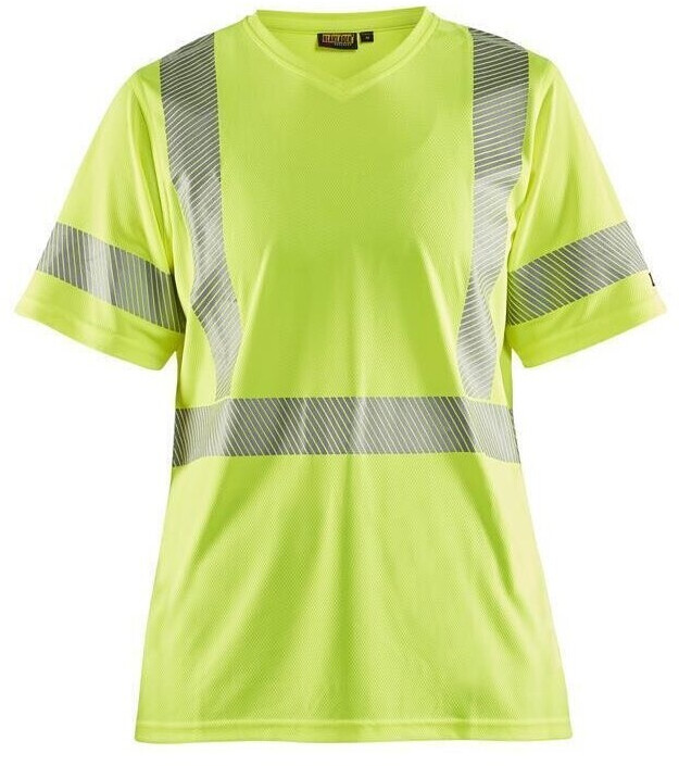 Blakläder Damen Warning protection T-Shirt with UV-Protection 3336 yellow