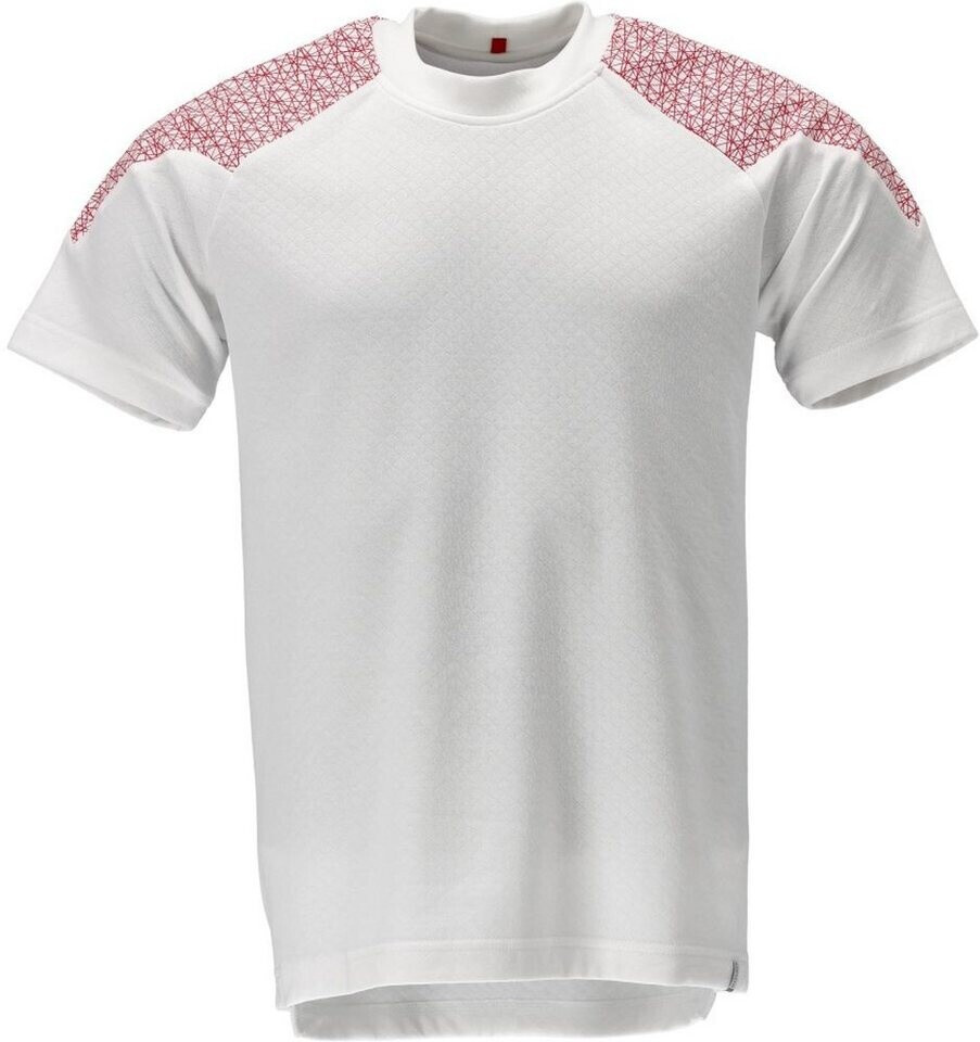 Mascot Workwear T-Shirt 20082-933 Food & Care White/verkehrsred