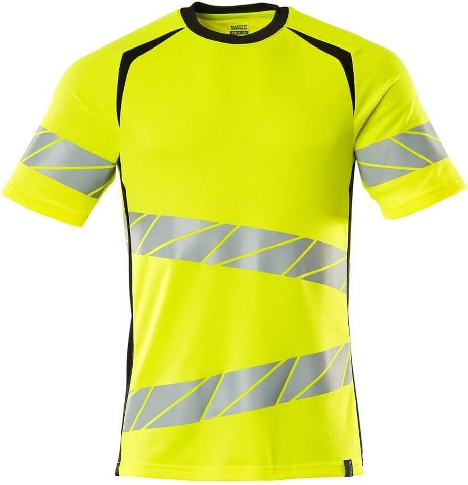 Mascot Workwear Warning protection T-Shirt ACCELERATE SAFE UV-Protection yellow/black