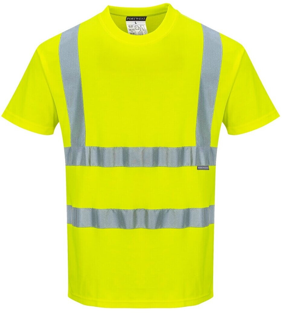 Portwest Warning protection T-Shirt S170 Komfort yellow