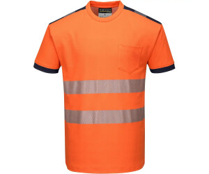 Portwest Warning protection T-Shirt T181 PW3 orange/marine