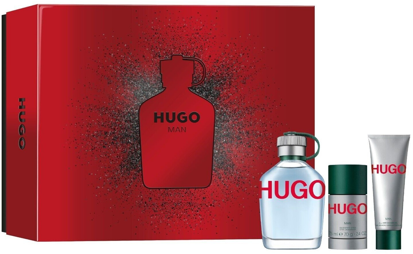 Hugo Boss Man EdT 75 ml Deo 75 ml DG 50 ml au meilleur prix sur idealo