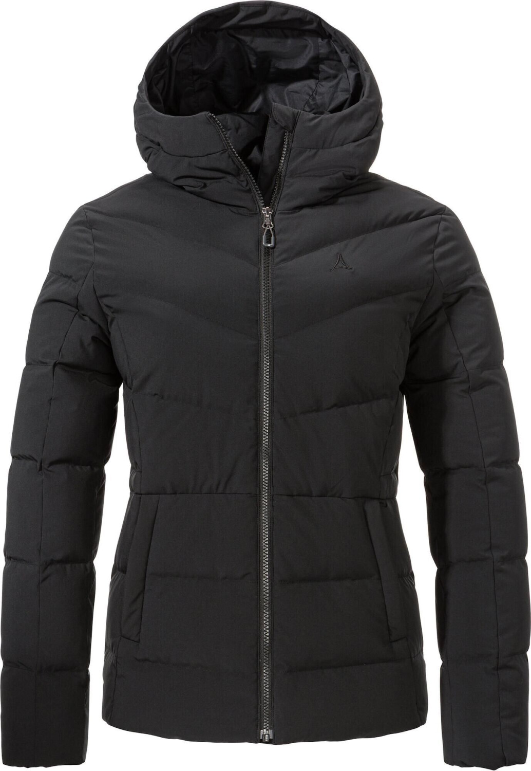 Black winter jacket outfit discount