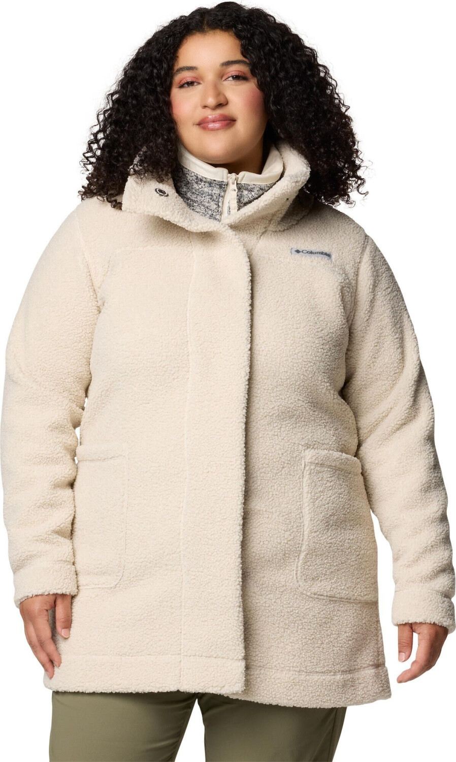 Columbia Panorama Long Jacket Women (1862582) dark stone
