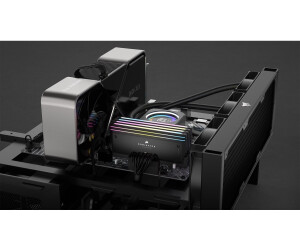 thumbnail image 2 of CORSAIR Dominator Titanium RGB DDR5 RAM 96GB (2x48GB) 6000MHz CL30 36 36 76 1.40V AMD Expo Intel XMP 3.0 Desktop Computer Memory – White (CMP96GX5M2B6000Z30W) At 2 of 12