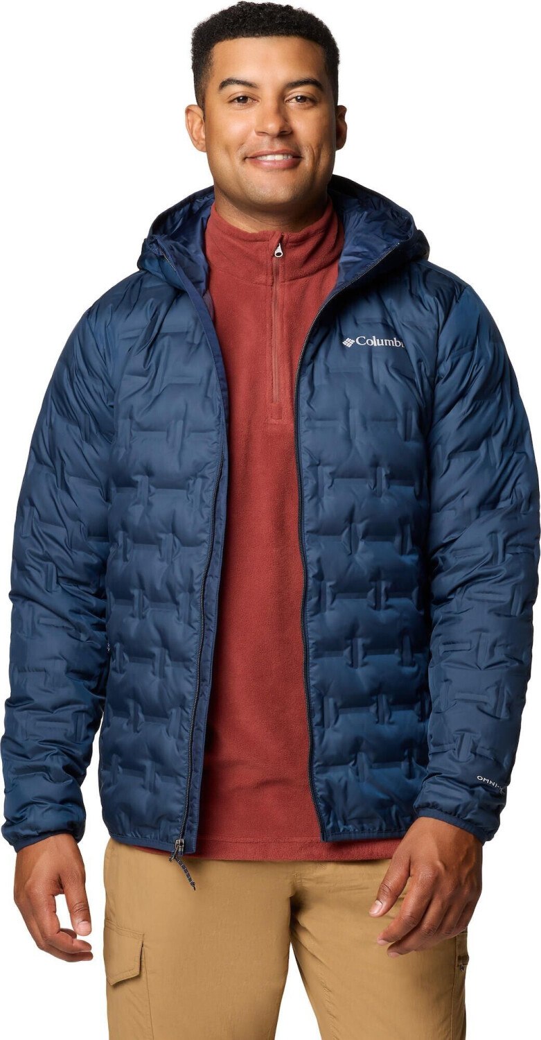 Columbia Delta Ridge II Down Hooded Jacket collegiate navy