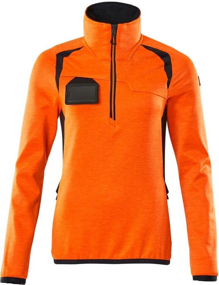 Mascot Workwear Damen Fleecepullover ACCELERATE SAFE orange/schwarzblau