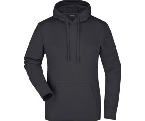 James & Nicholson Damen Kapuzensweatshirt JN051 schwarz