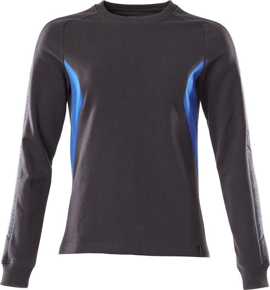 Mascot Workwear Damen Sweatshirt ACCELERATE schwarzblau/azurblau