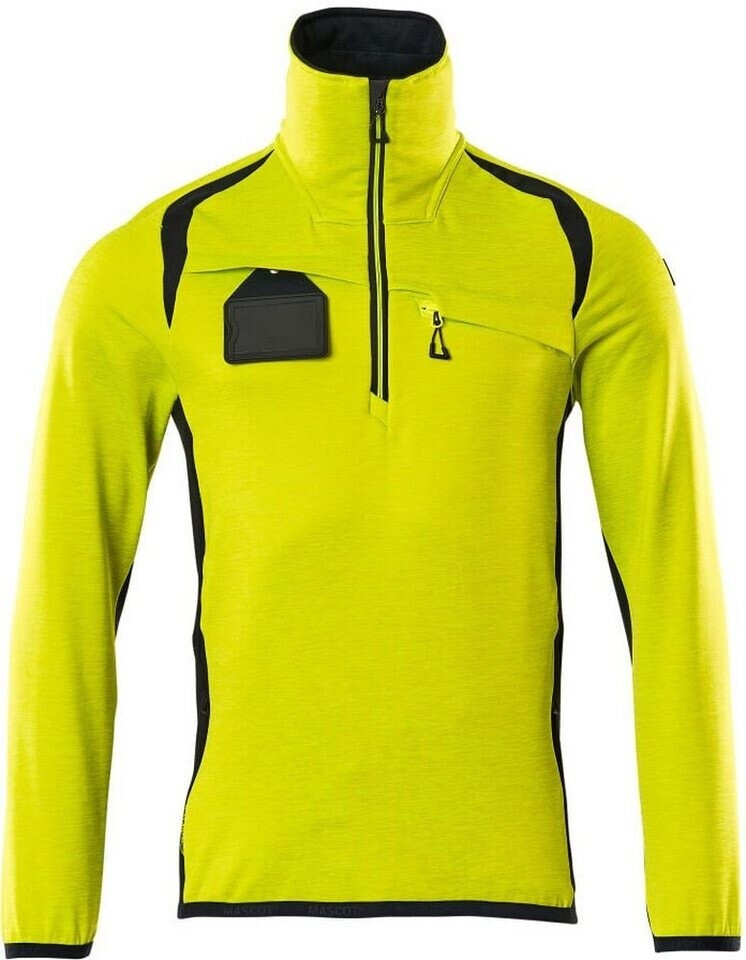 Mascot Workwear Fleecepullover ACCELERATE SAFE gelb/schwarzblau